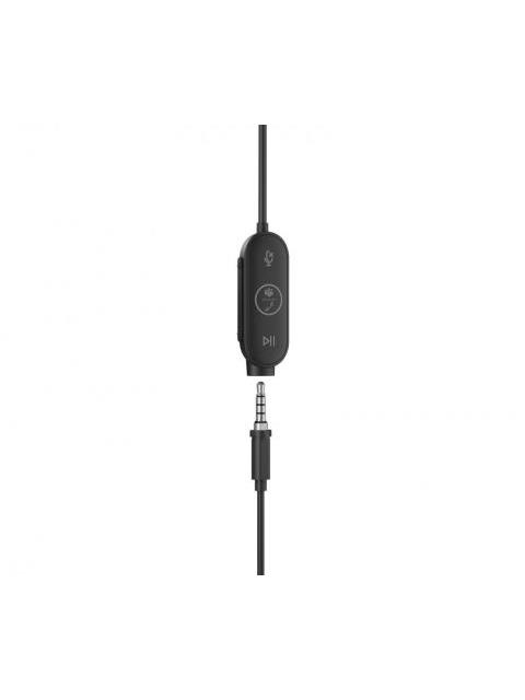 LOGITECH AUDIFONOS INTRAURICULARES CON MICROFONO ZONE WIRED EARBUDS TEAMS VERSION ALAMBRICOS 1.45 METROS USB-A-USB-C-3.5MM GRAFITO