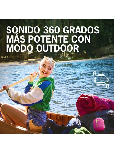 LOGITECH BOCINA WONDERBOOM 3 BLUETOOTH INALAMBRICO AZUL - RESISTENTE AL AGUA