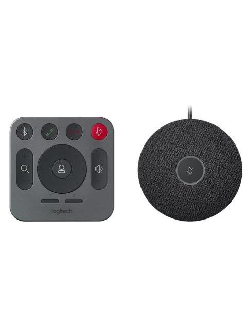LOGITECH SISTEMA DE VIDEOCONFERENCIA RALLY PLUS CON MICROFONO 4K ULTRA HD 2X RJ-45 4X HDMI 5X USB 2.0 NEGRO