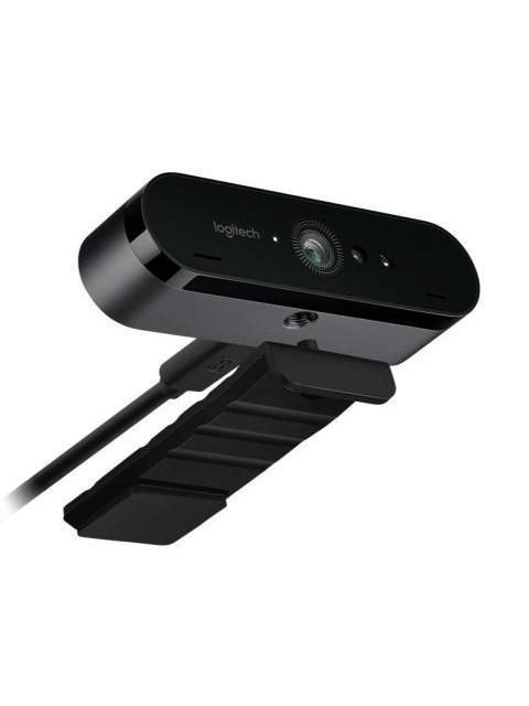 LOGITECH WEBCAM CON MICROFONO BRIO 4K ULTRA HD 4096 X 2160 PIXELES USB 3.0 NEGRO