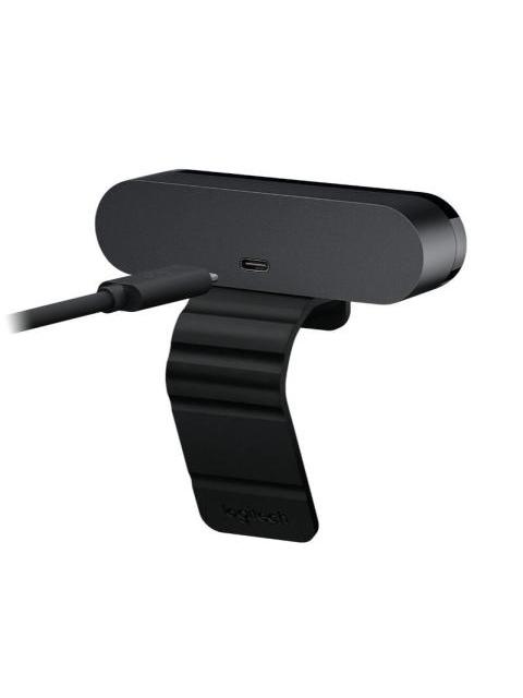 LOGITECH WEBCAM CON MICROFONO BRIO 4K ULTRA HD 4096 X 2160 PIXELES USB 3.0 NEGRO