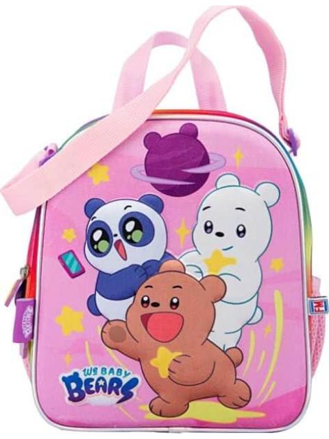 LONCHERA ESCOLAR ROSA WE BARE BEARS