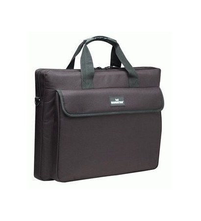 MANHATTAN MALETIN DE POLIESTER LONDON 15.4 NEGRO