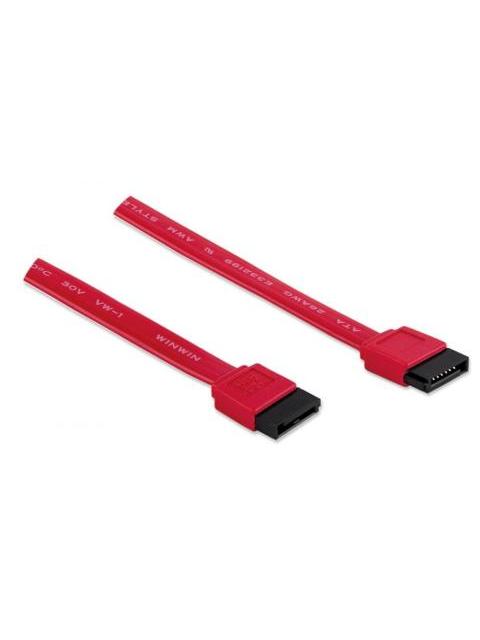 MANHATTAN CABLE SATA-SATA 50CM ROJO