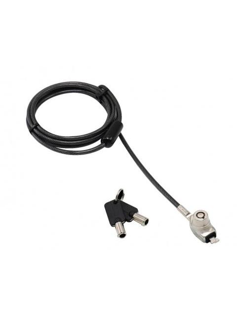 MANHATTAN CANDADO DE LLAVE PARA LAPTOPS 440486 1.8 METROS GRIS