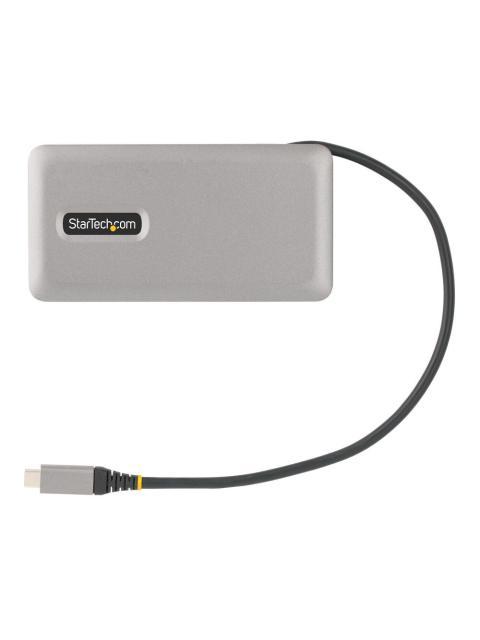 MANHATTAN DOCKING STATION DKT31CVHPD3 USB C HDMI VGA RJ-45 PLATA