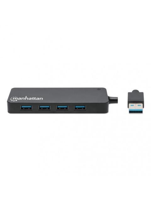 MANHATTAN HUB USB 3.0 MACHO - 7X USB 3.0 HEMBRA 5000 MBIT-S NEGRO