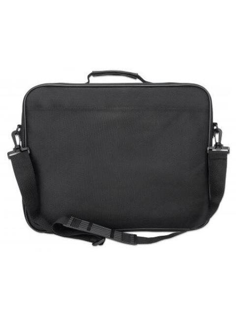MANHATTAN MALETIN DE POLIESTER CAMBRIDGE CLAMSHELL PARA LAPTOP 15.6 NEGRO
