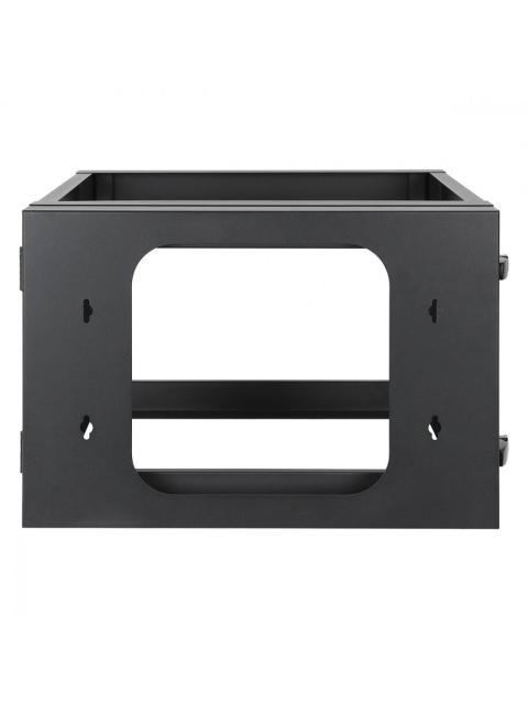 MANHATTAN RACK ABIERTO 19 PARA MONTAJE EN PARED HASTA 40KG 6U NEGRO