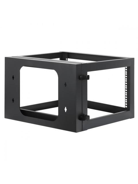 MANHATTAN RACK ABIERTO 19 PARA MONTAJE EN PARED HASTA 40KG 6U NEGRO