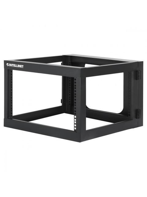MANHATTAN RACK ABIERTO 19 PARA MONTAJE EN PARED HASTA 40KG 6U NEGRO