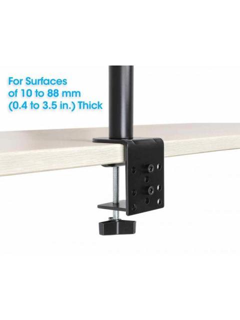 MANHATTAN SOPORTE 462136 PARA ESCRITORIO COMBINADO CON BRAZO PARA MONITOR Y SOPORTE PARA LAPTOP 13 A 32 HASTA 8 KG NEGRO