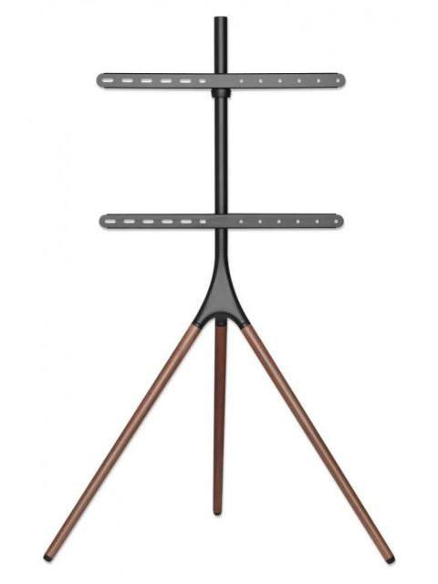 MANHATTAN SOPORTE CON TRIPODE PARA MONITOR 45 - 65 HASTA 32KG AZUL-CAFE