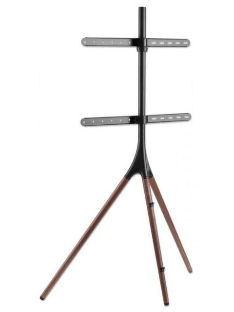 MANHATTAN SOPORTE CON TRIPODE PARA MONITOR 45 - 65 HASTA 32KG AZUL-CAFE