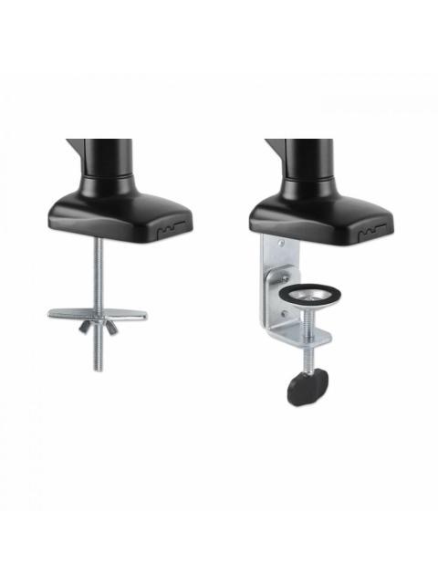 MANHATTAN SOPORTE DE ESCRITORIO PARA MONITOR 17 - 32 HASTA 9KG NEGRO