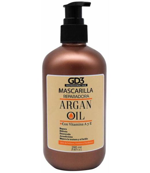 MASCARILLA CAPILAR ACEITE DE ARGAN 290 ML GD3