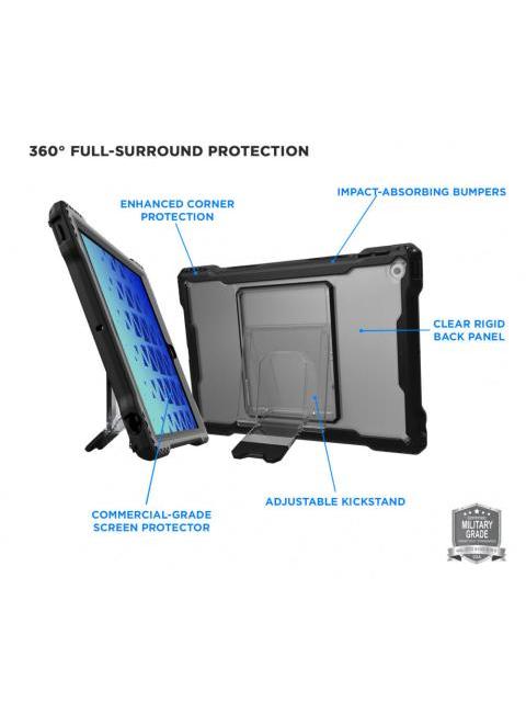 MAXCASES FUNDA SHIELD EXTREME-X PARA IPAD 9 GEN. 10.2 NEGRO
