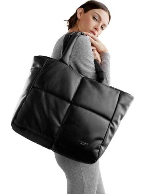 MAXI BOLSA TOTE CAPITONADA NEGRO HOLLY LAND