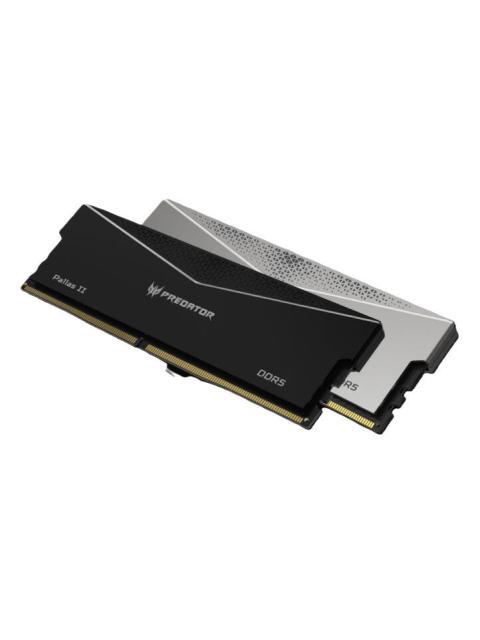 MEMORIA DDR5 PREDATOR RGB MODELO PALLAS LL DE 32GB (2-16GB) UDIMM 6000 MT- S BL.9BWWR.432 COLOR NEGRO COMPATIBLE CON PLATAFORMAS AMD E INTEL EN DDR5 CL32