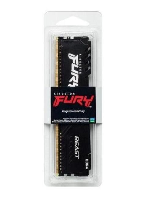 MEMORIA RAM KINGSTON FURY BEAST BLACK DDR4 3200MHZ 8GB CL16 XMP