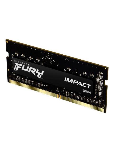 MEMORIA RAM KINGSTON FURY IMPACT DDR4 3200MHZ 8GB NON-ECC CL20 SO-DIMM XMP