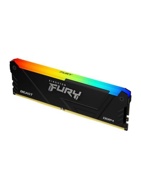 MEMORIA RAM KINGSTON FURY BEAST RGB DDR4 DDR4 3600MHZ 16GB CL18 XMP