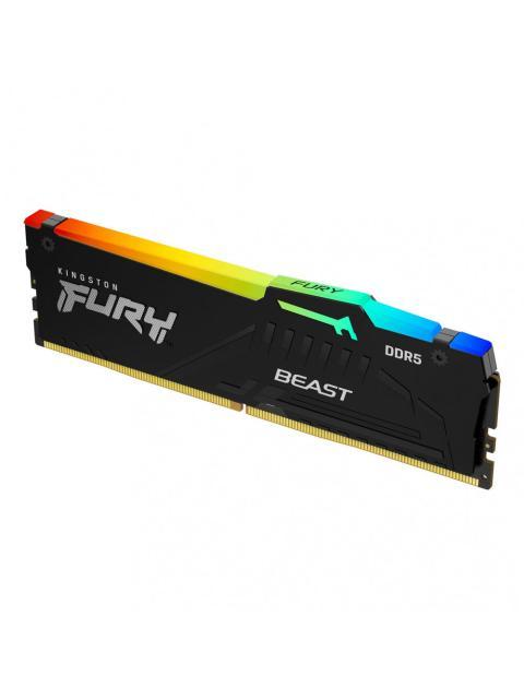 MEMORIA RAM KINGSTON FURY BEAST RGB DDR5 5600MHZ 32GB CL40 XMP