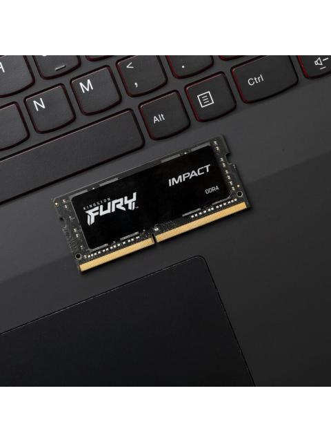 MEMORIA RAM KINGSTON FURY IMPACT DDR4 3200MHZ 8GB NON-ECC CL20 SO-DIMM XMP