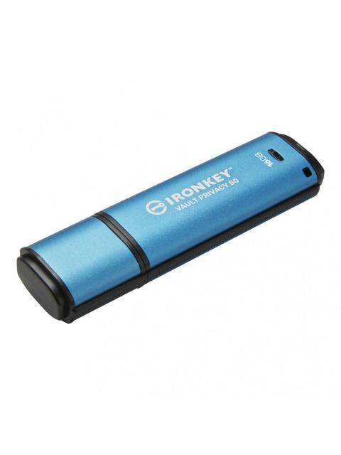 MEMORIA USB KINGSTON IRONKEY VAULT PRIVACY 50 16GB USB A 3.2 AZUL