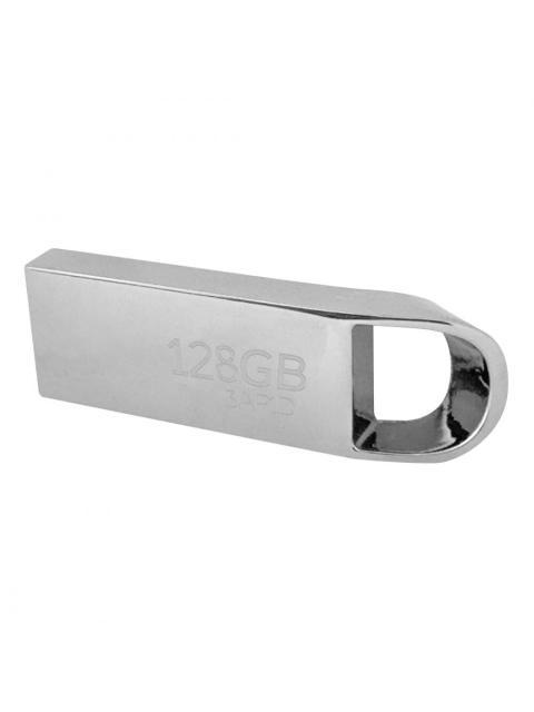 MEMORIA USB STYLOS ST500 128GB USB 2.0 PLATA