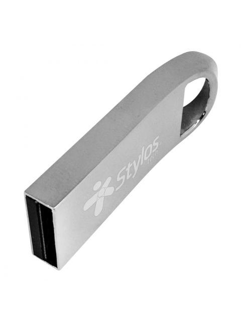 MEMORIA USB STYLOS ST500 32GB USB 2.0 PLATA