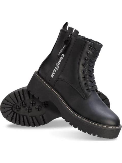 BOTA MILITAR FRASE LATERAL NEGRO GOODYEAR