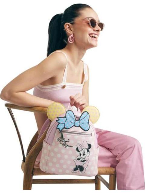 MINIMOCHILA MINNIE MOUSE ROSA MINNIE