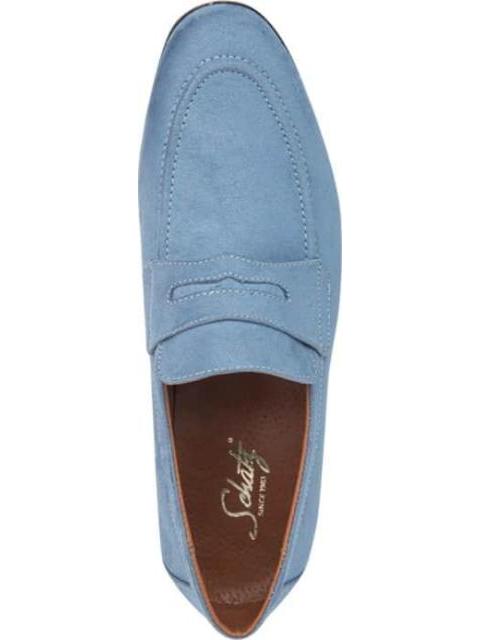 MOCASIN CASUAL VESTIR AZUL SCHATZ