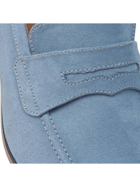 MOCASIN CASUAL VESTIR AZUL SCHATZ