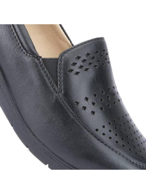 MOCASIN PERFORADO NEGRO JARKING SHOES