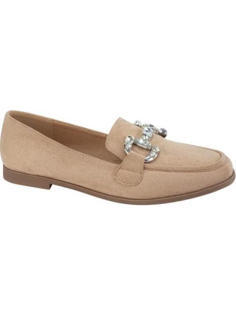 MOCASIN CON HERRAJE BEIGE SHOSH