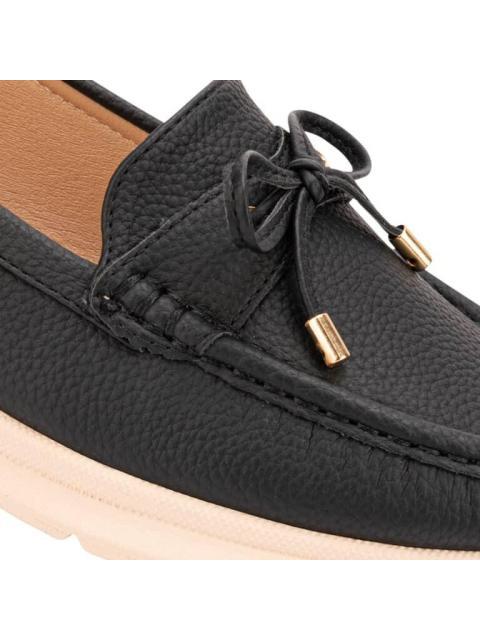 MOCASIN CON MOÑO NEGRO SHOSH