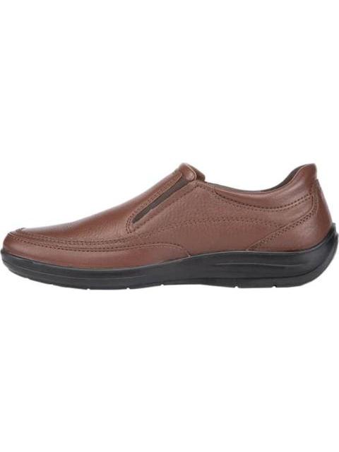 MOCASIN CONFORT AJUSTE ELASTICO CAFE FLEXI