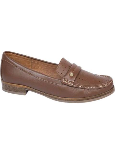 MOCASIN DE PIEL CAMEL SHOSH