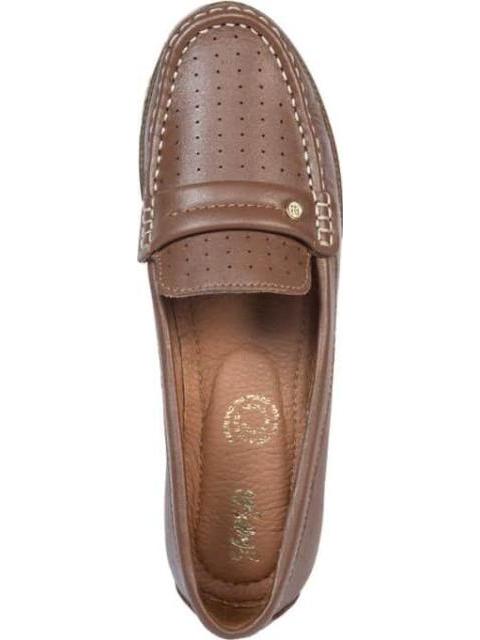 MOCASIN DE PIEL CAMEL SHOSH