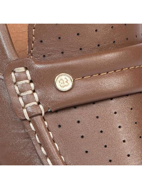 MOCASIN DE PIEL CAMEL SHOSH
