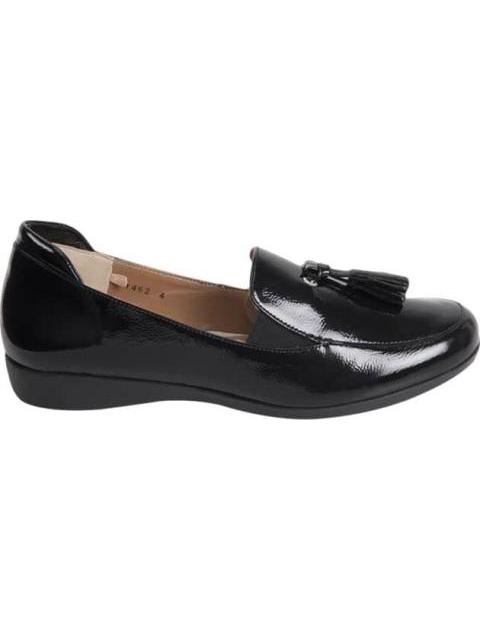 MOCASIN DE PIEL CON MOTAS NEGRO VICENZA