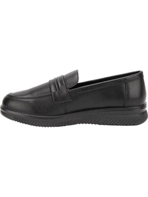 MOCASIN DE PIEL NEGRO SCHATZ COMFORT FLEX