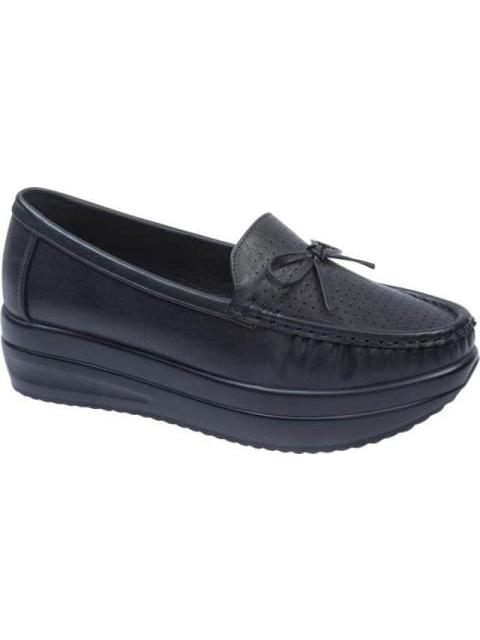 MOCASIN CON MOÑO NEGRO SHOSH