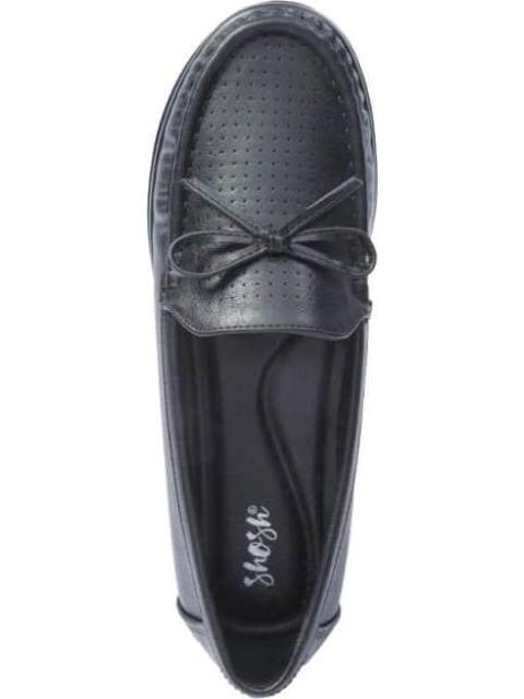 MOCASIN CON MOÑO NEGRO SHOSH