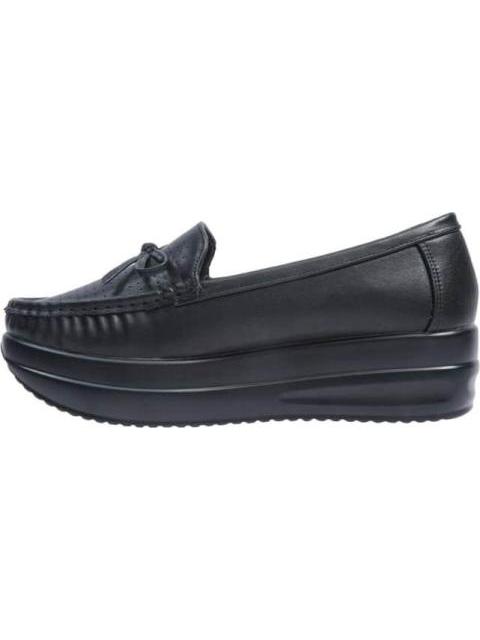 MOCASIN CON MOÑO NEGRO SHOSH