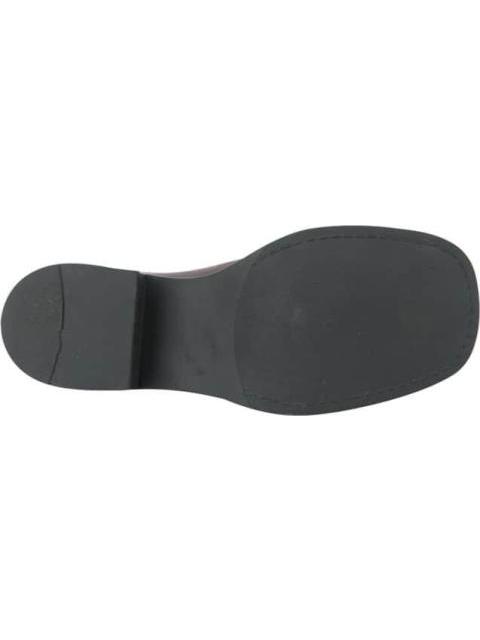 MOCASIN DE PIEL CON HERRAJE CAFE SEDUCTA