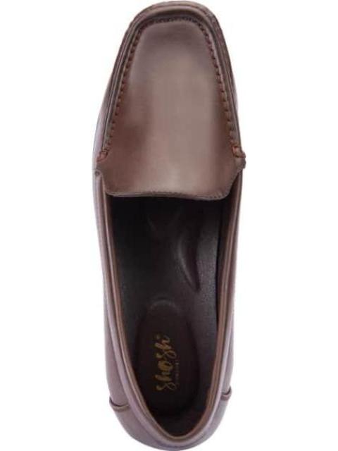 MOCASIN TACON DE CUÑA CAFE SHOSH CONFORT