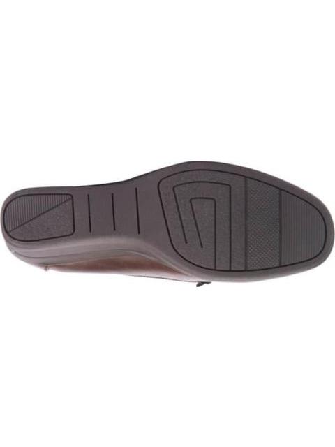 MOCASIN TACON DE CUÑA CAFE SHOSH CONFORT